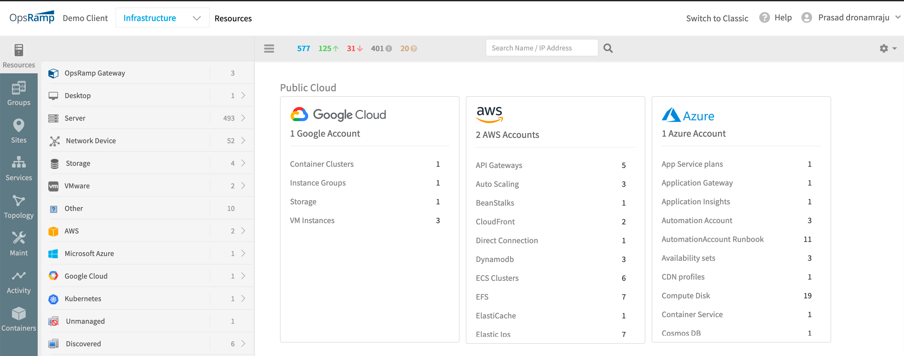 Cloud Discovery in a Hybrid and Multi-Cloud World