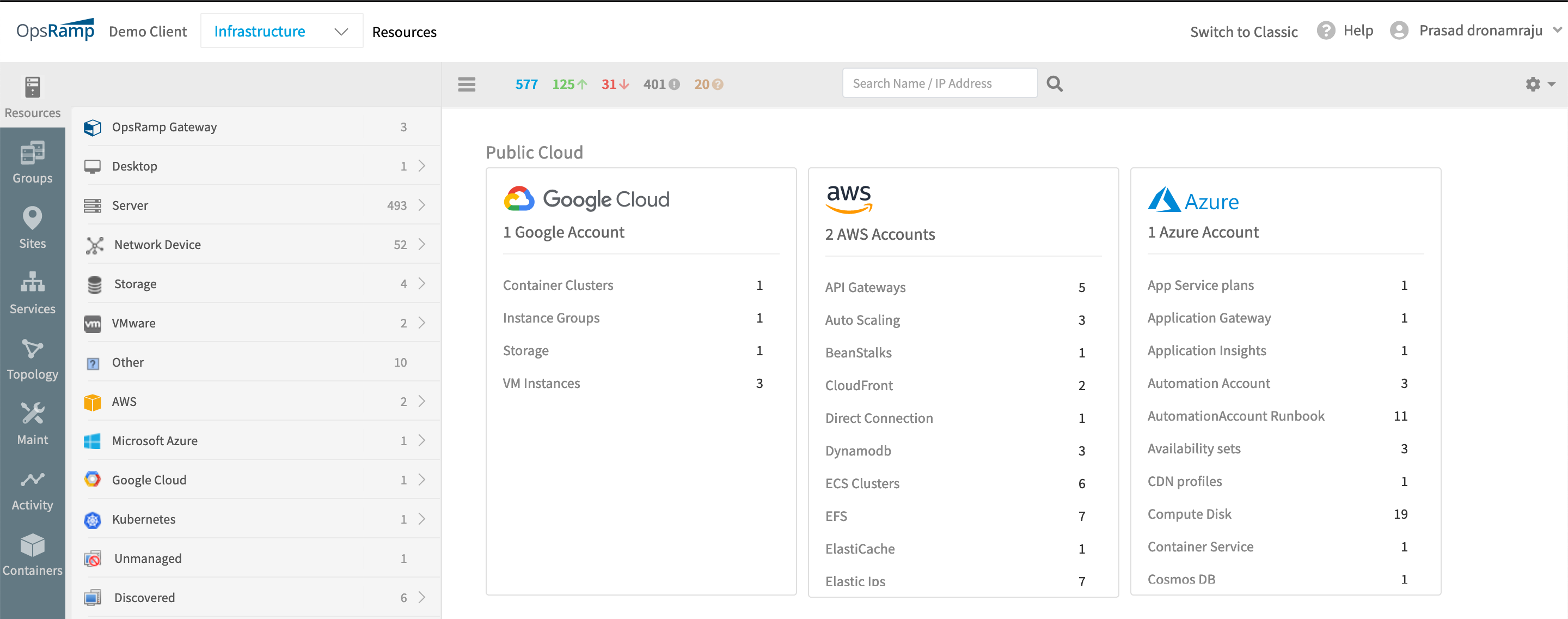 AWS-Azure-Google 