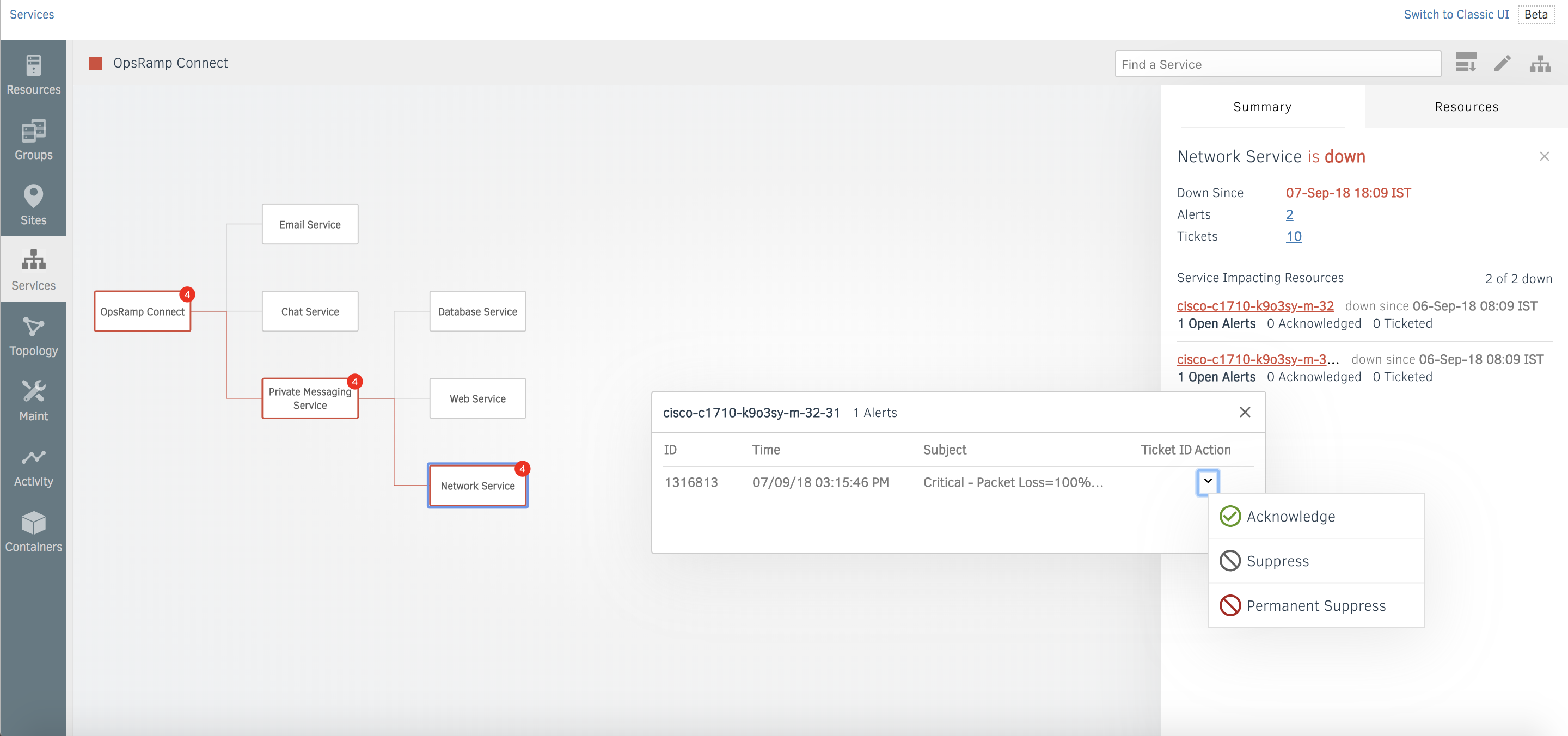 OpsRamp Fall 2018 Release: Support Digital Transformation With Agile IT ...