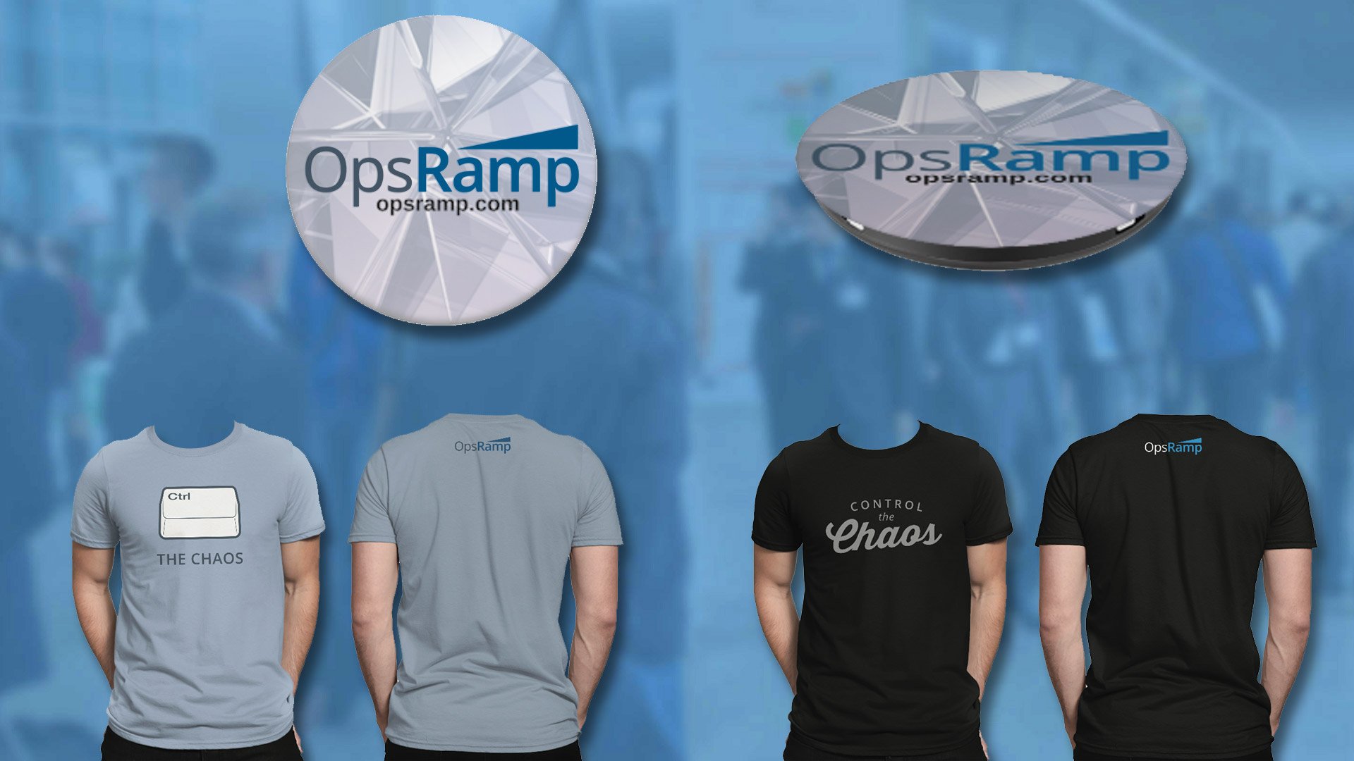 Get some cool OpsRamp Swag!