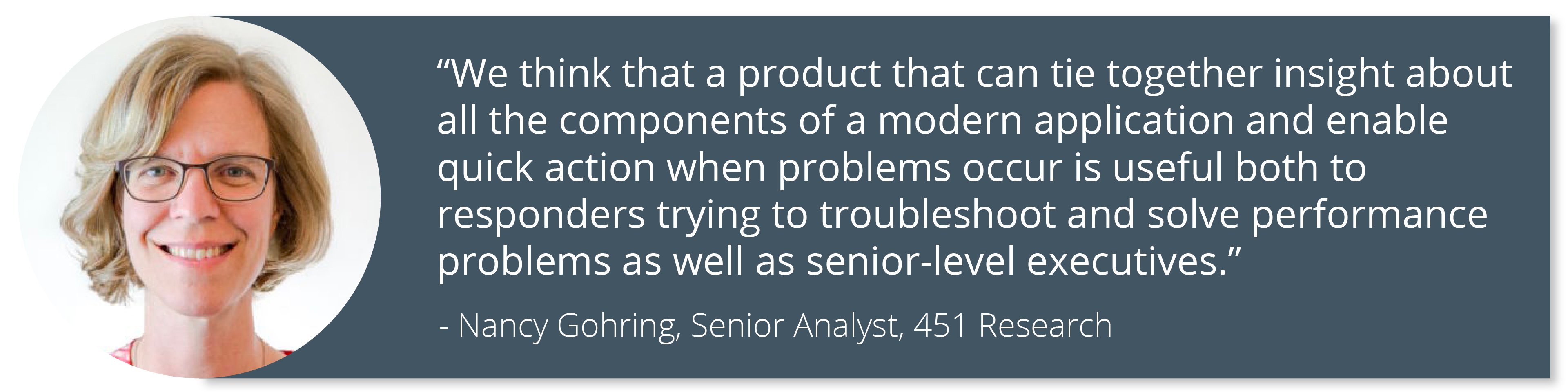 Nancy Gohring, Senior Analyst, 451 Research