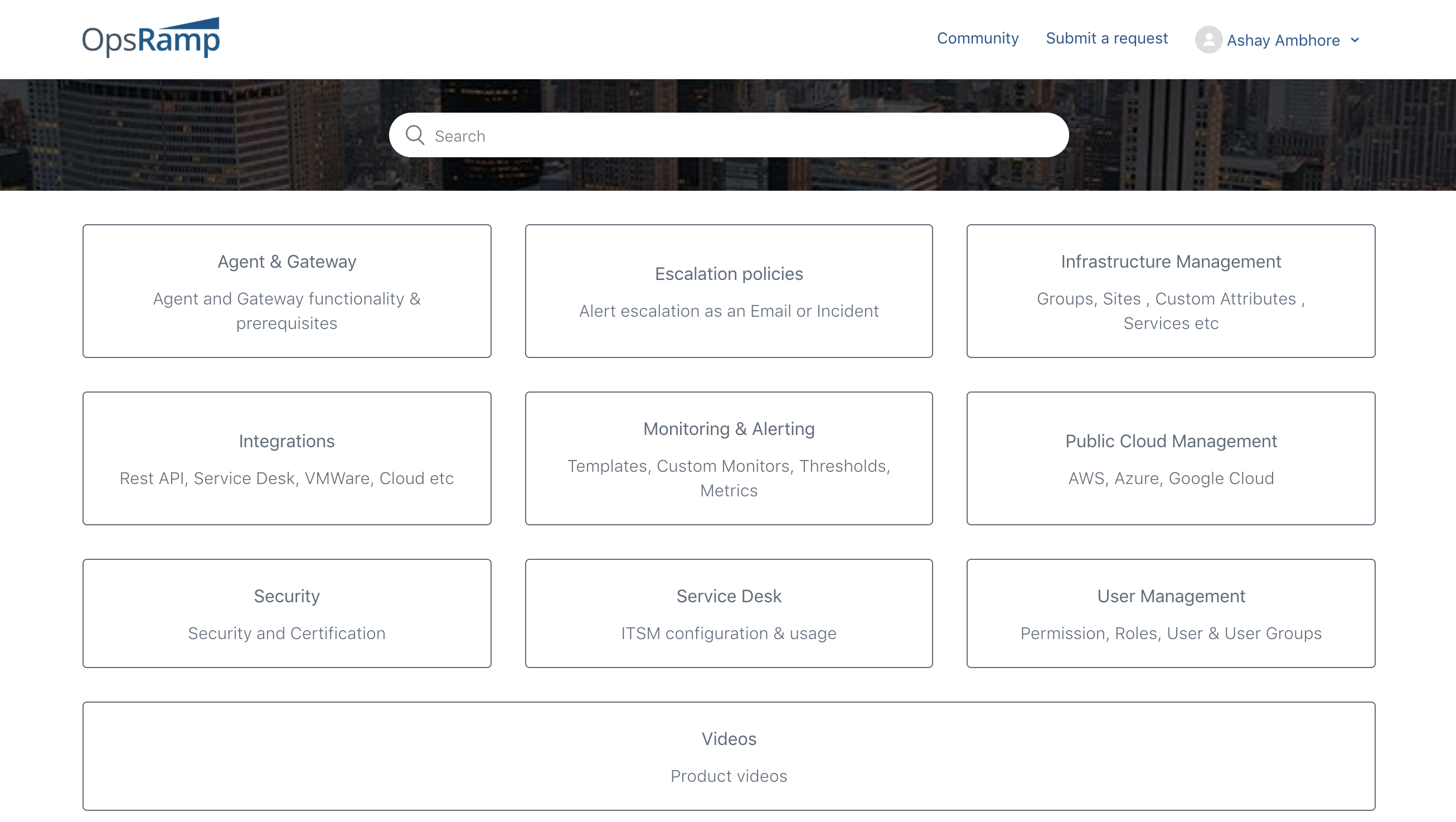 OpsRamp Community