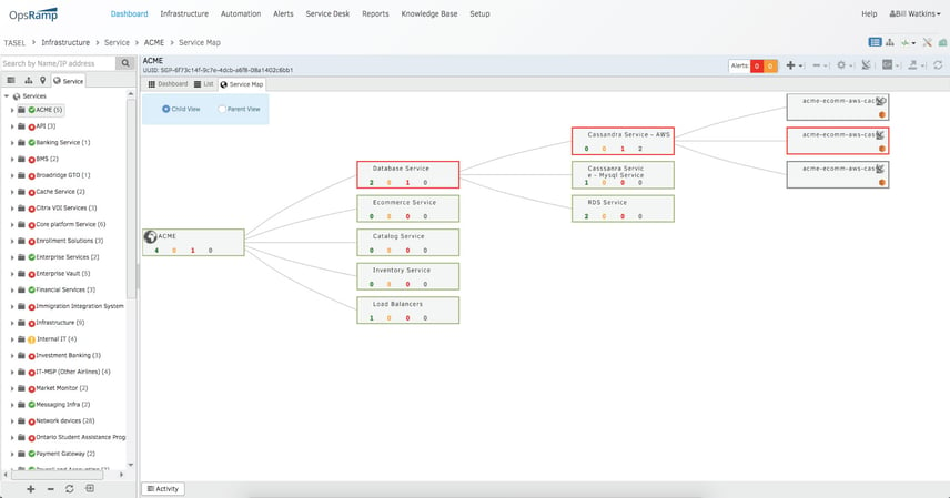 Service Availability and Performance Management