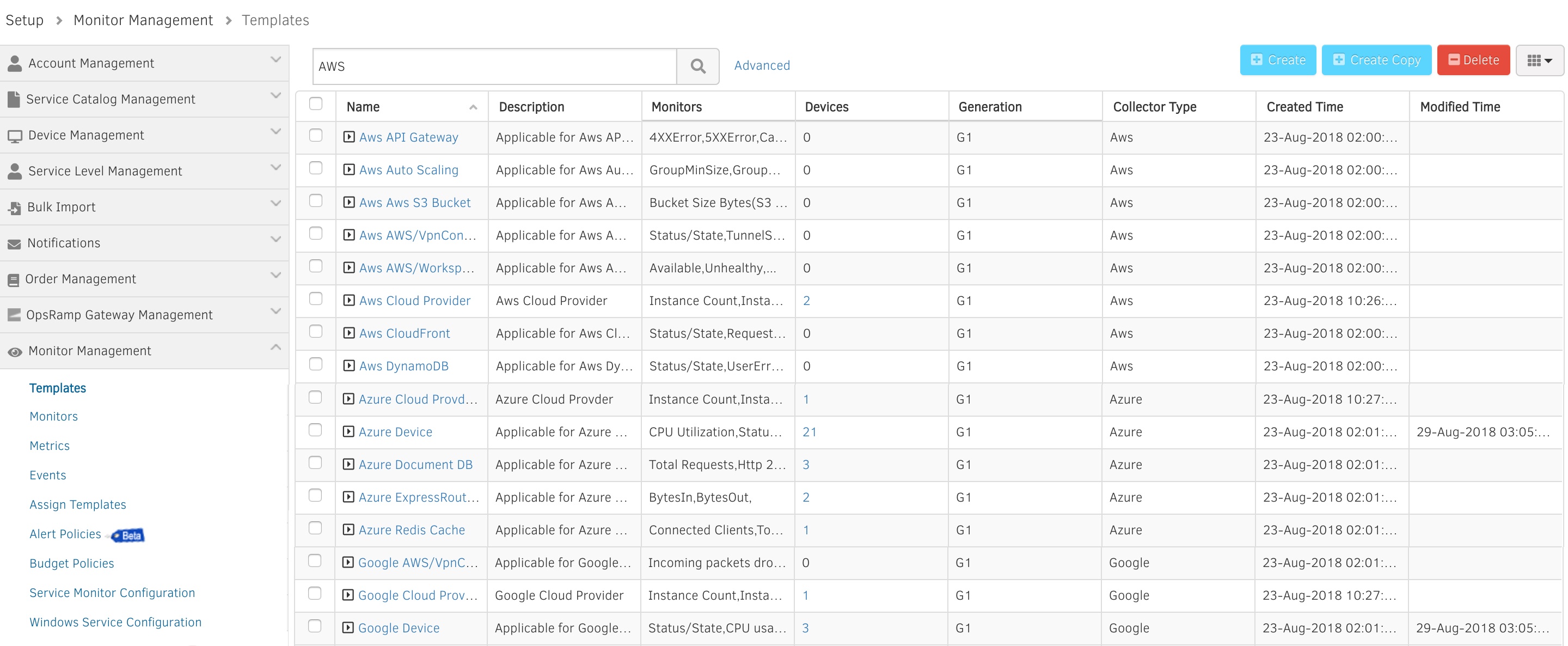 Monitoring-Templates