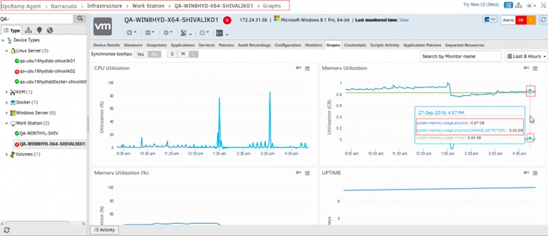 Widget-in-graphs-tab