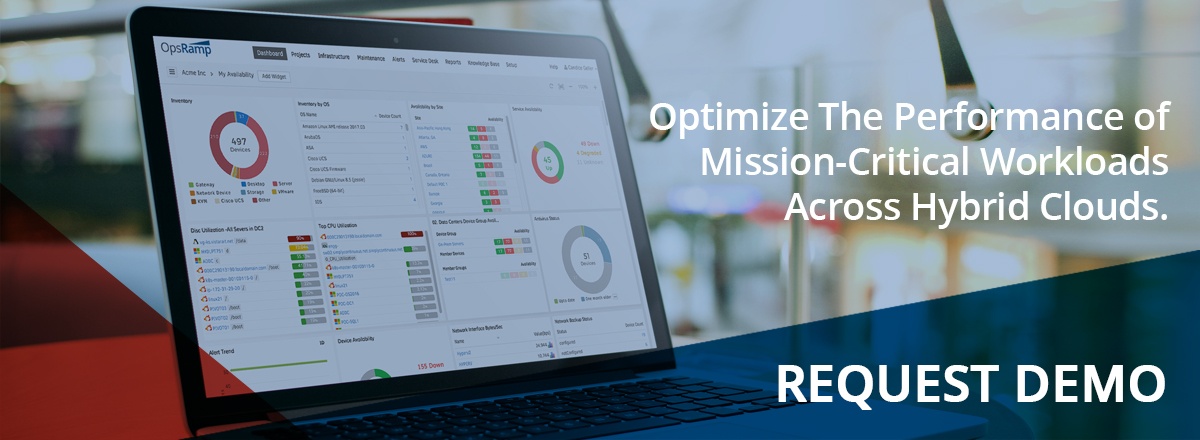 Request An OpsRamp Demo