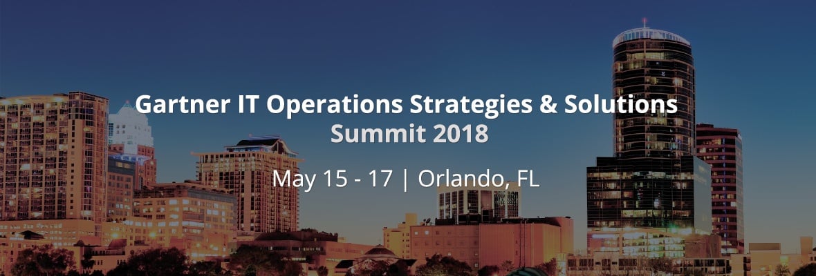 OpsRamp is Headed to #GartnerIO. We’ll See You At The Crossroads Of Change.